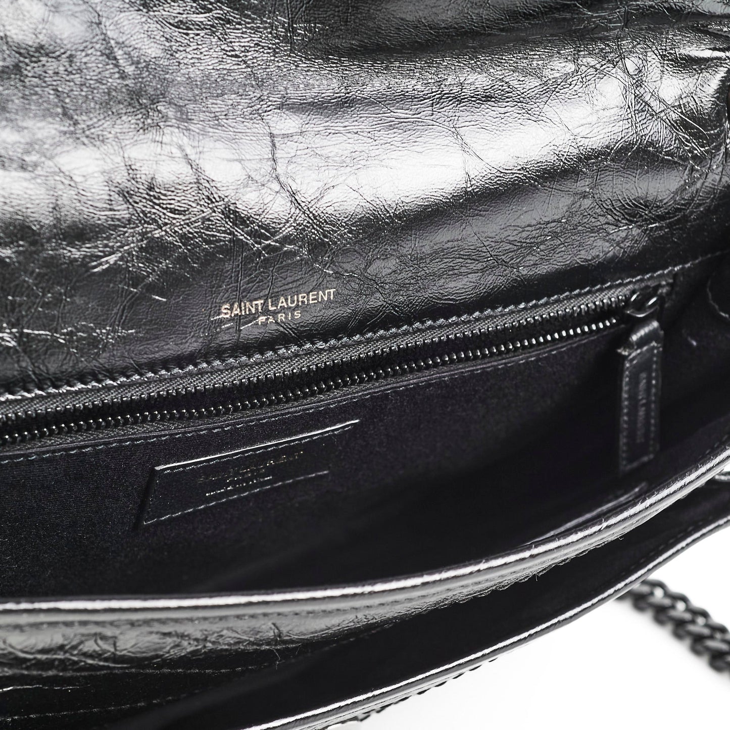 Saint Laurent Niki Medium Black Leather
