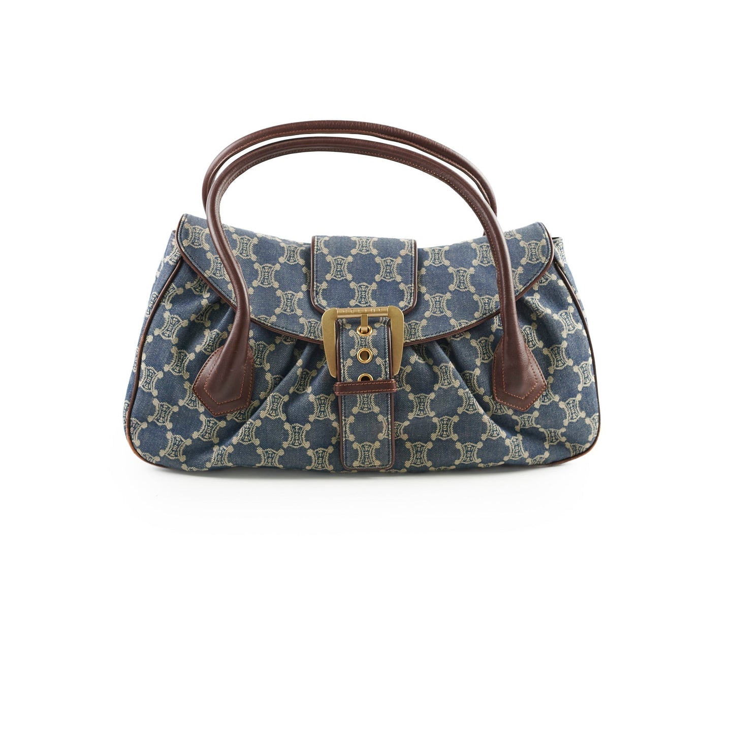 Luxury CELINE Denim Shoulder Bag