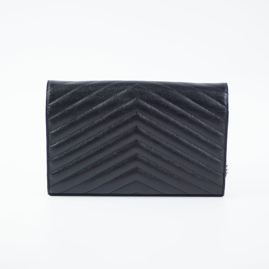 Saint Laurent Envelope Black Crossbody Bag