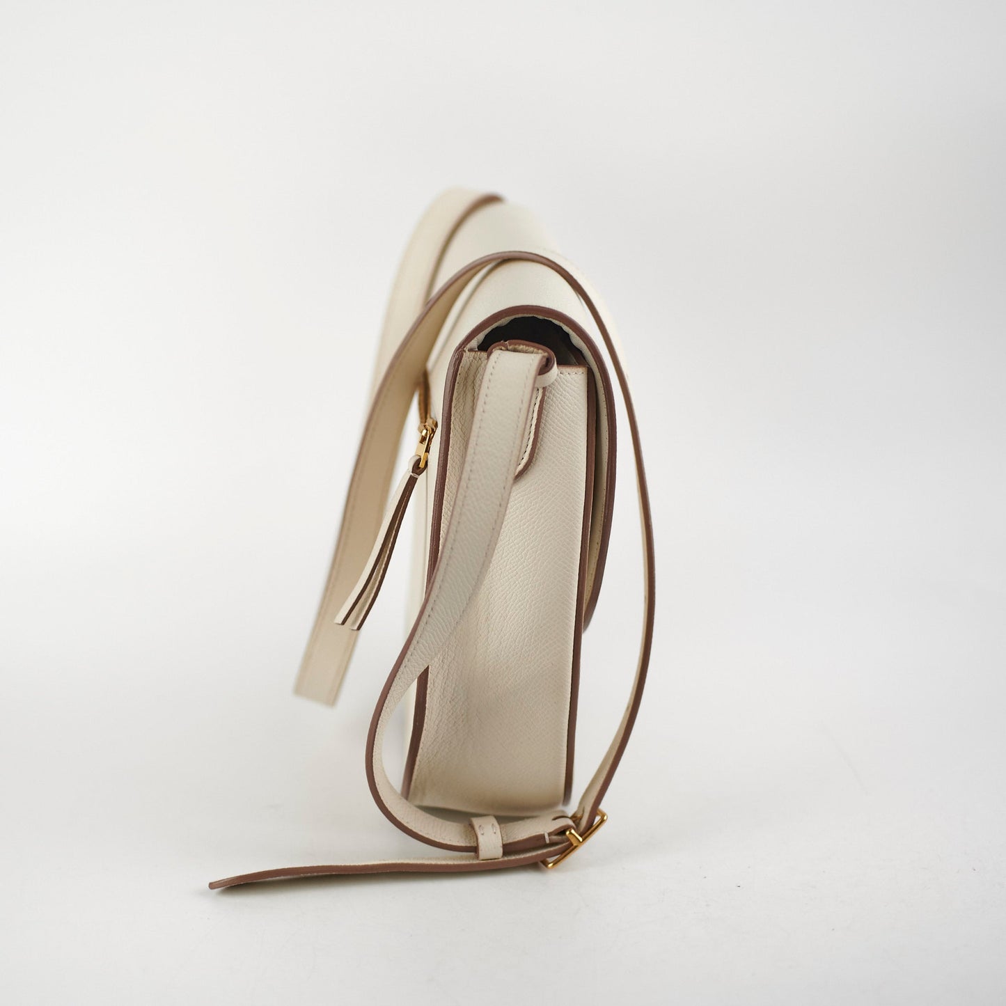 Luxury CELINE Medium White Shoulder Bag