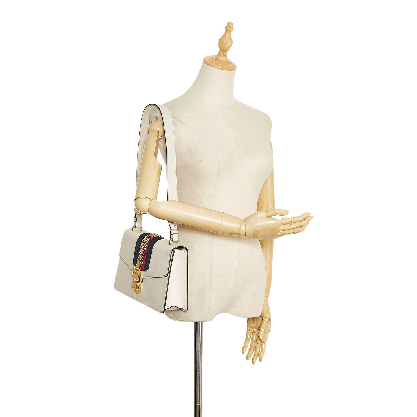 Gucci Sylvie Leather Shoulder Bag Style 3