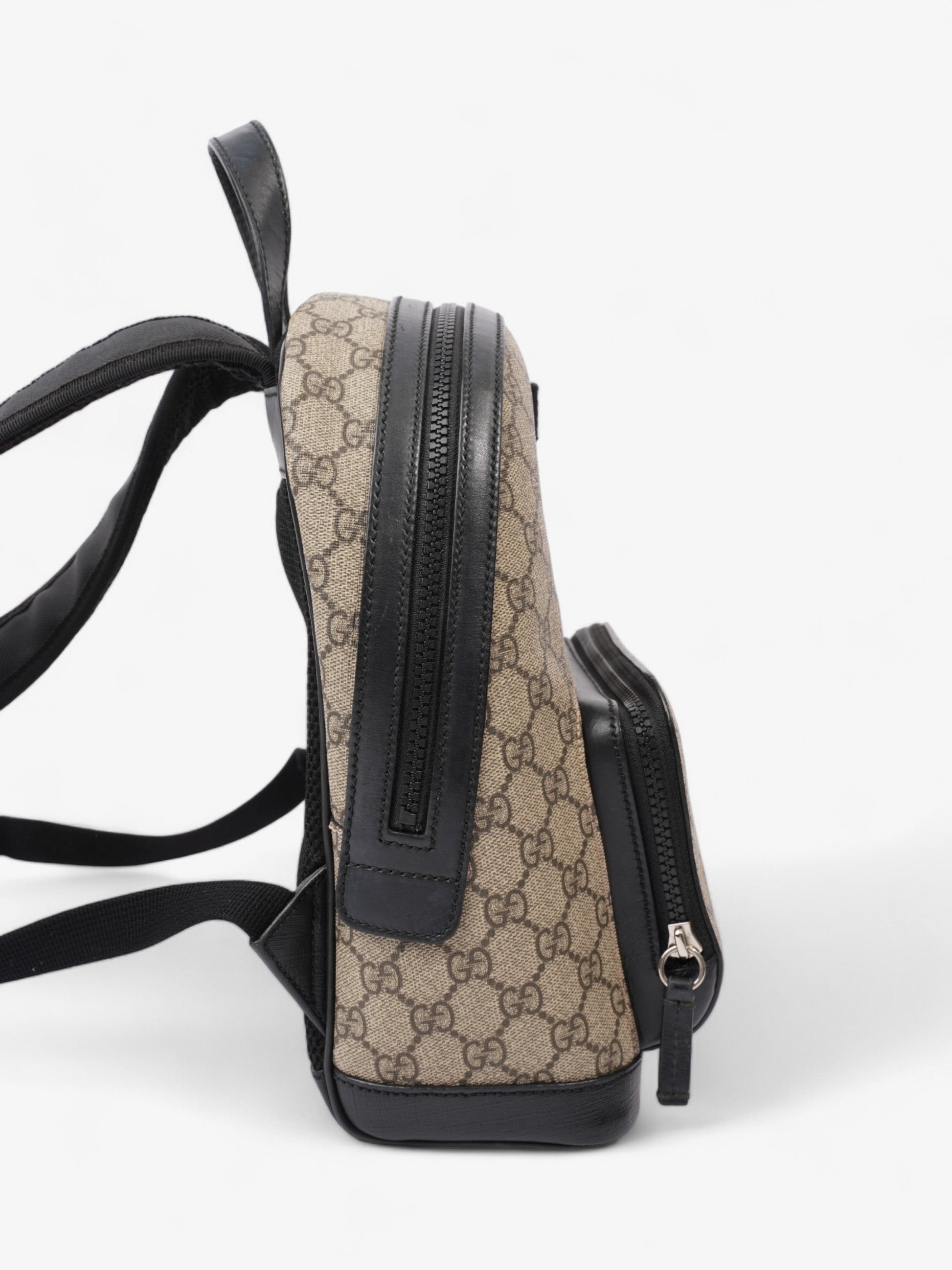 Gucci GG Backpack GG Supreme / Black Coated Canvas