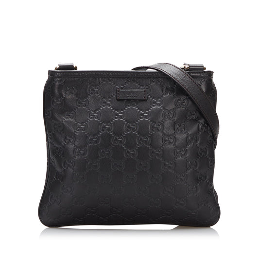 Gucci Guccissima Leather Crossbody Style 1