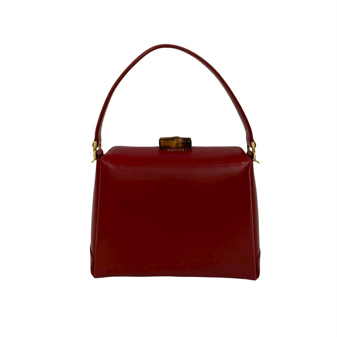 Gucci Bamboo Calf Leather 2way Handbag