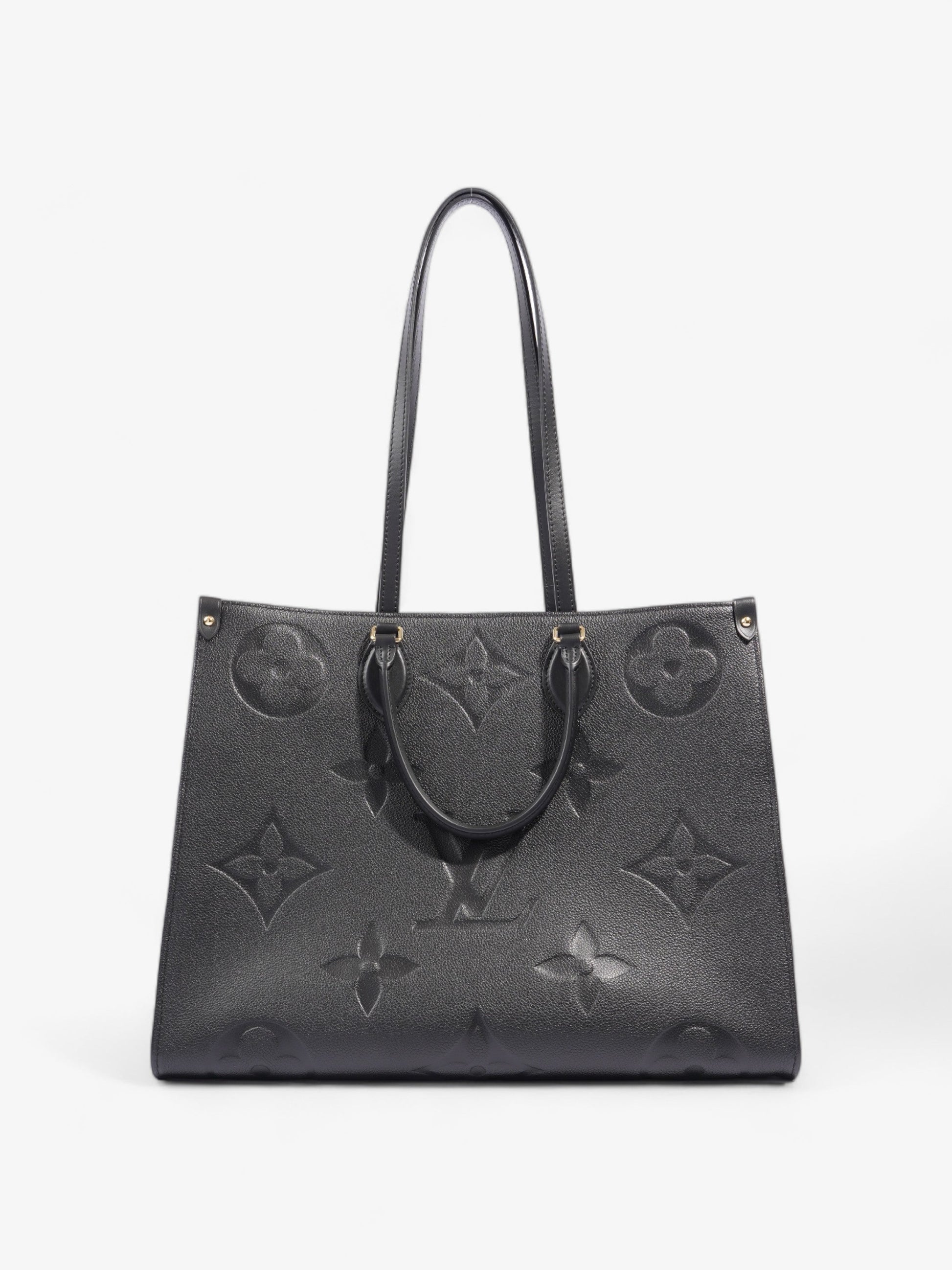 Louis Vuitton OnTheGo Black Monogram Empreinte Leather GM