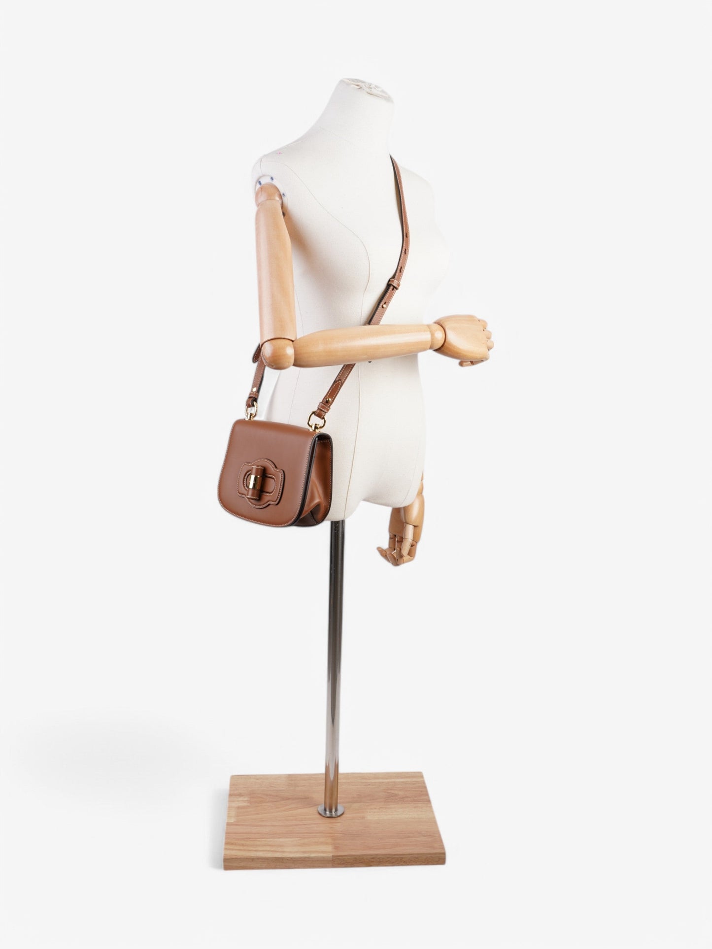 Prada City Brown Leather