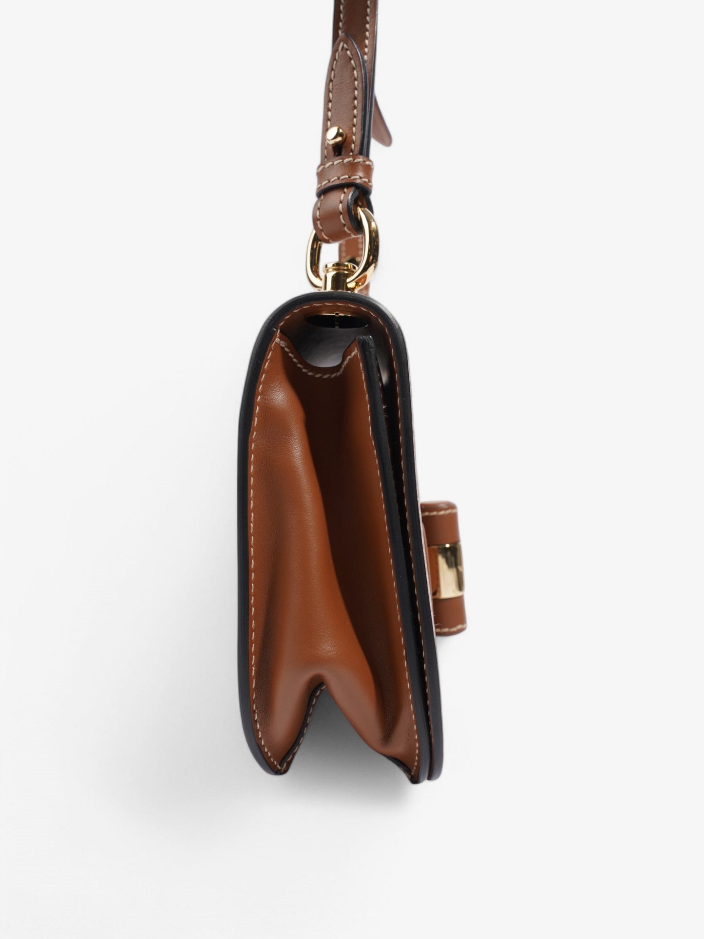 Prada City Brown Leather