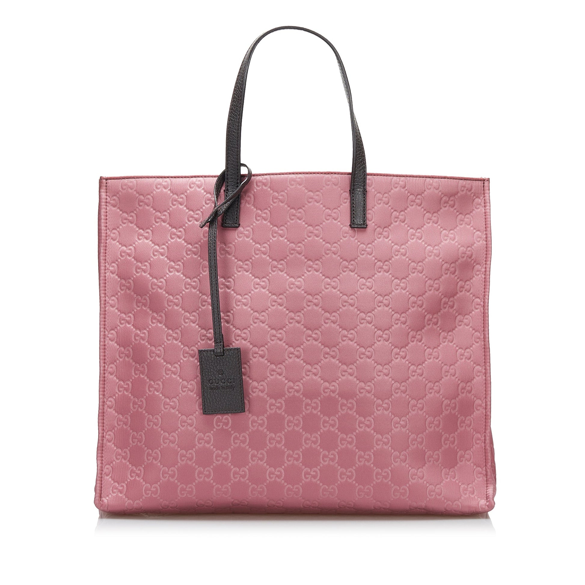 Gucci Leather Nylon Tote Style 6