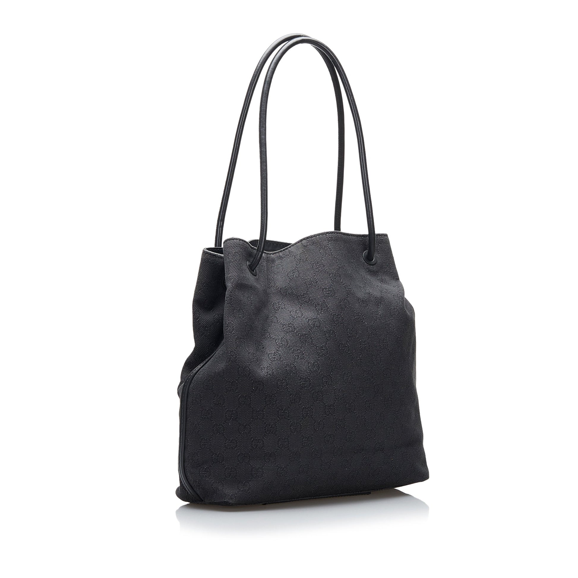 Gucci Leather Canvas Tote Style 42