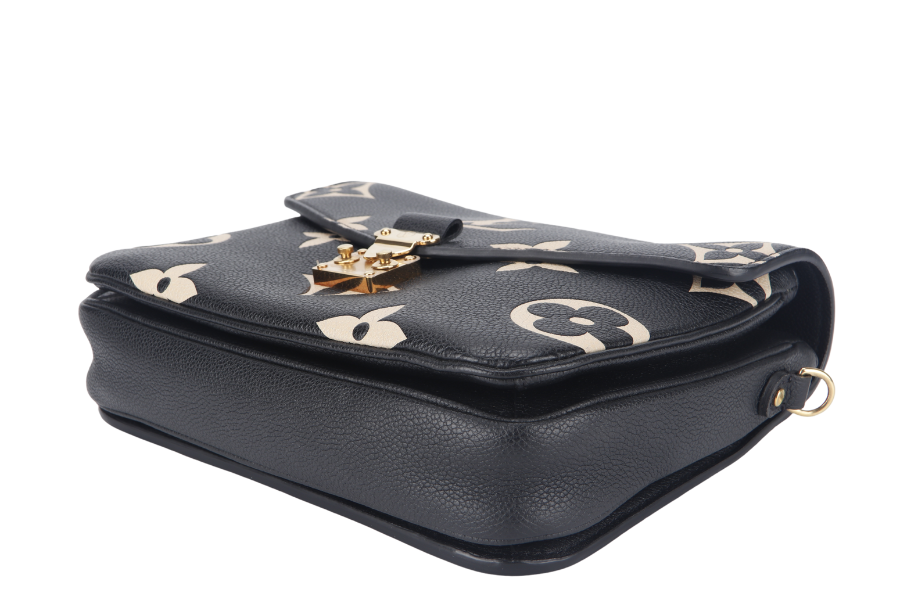 LOUIS VUITTON POCHETTE METIS ( ) BICOLOR MONOGRAM EMPREINTE LEATHER WITH DUST COVER Clutch