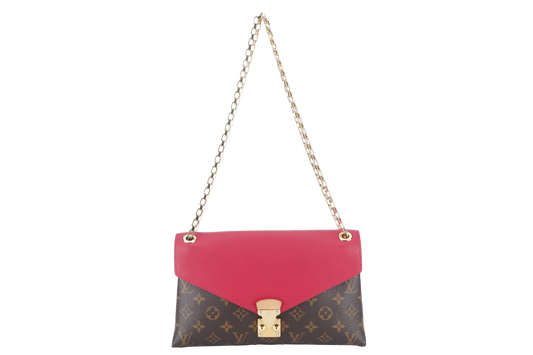LOUIS VUITTON MONOGRAN CANVAS PALLAS CHAIN BAG NO DUST COVER