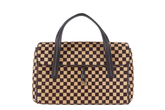 LOUIS VUITTON DAMIER SAUVAGE LIONNE SATCHEL ( ) NO DUST COVER Handbag
