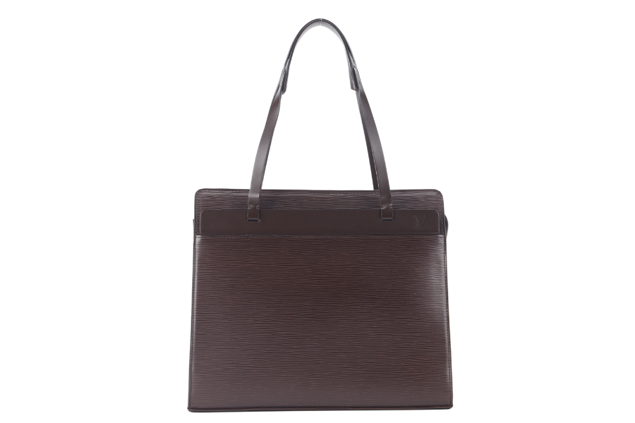 LOUIS VUITTON CROSISETTE PM (M5249B) BROWN EPI LEATHER SILVER HARDWARE WITH DUST COVER Handbag