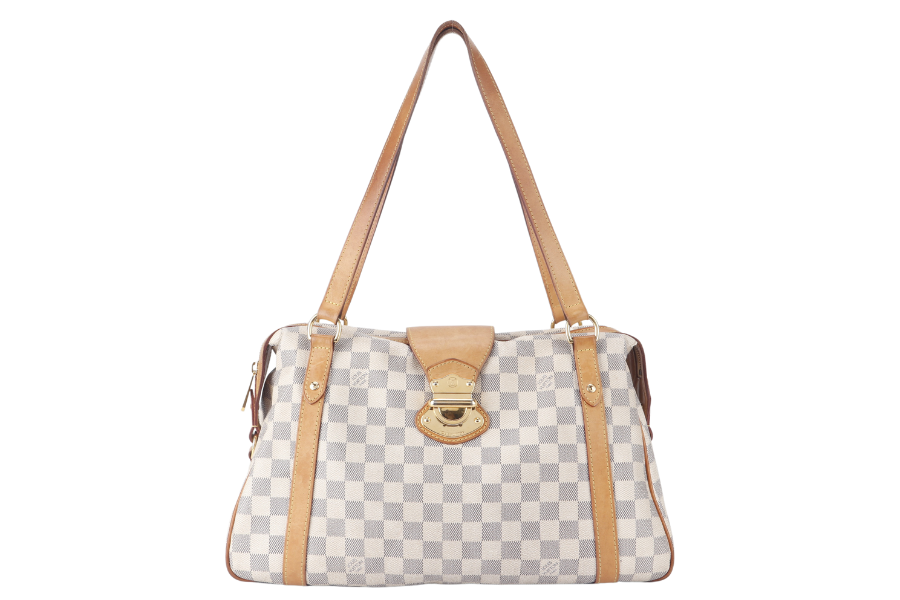 LOUIS VUITTON STRESA PM ( ) DAMIER AZUR GOLD HARDWARE NO DUST COVER Handbag