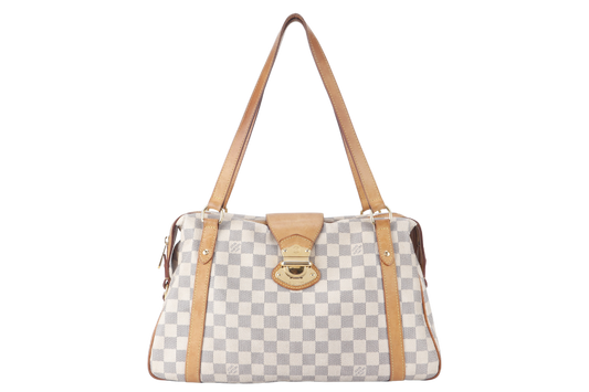 LOUIS VUITTON STRESA PM ( ) DAMIER AZUR GOLD HARDWARE NO DUST COVER Handbag