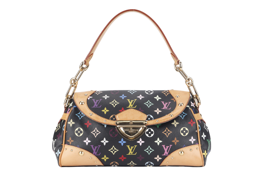 LOUIS VUITTON BEVERLY MM ( ) MULTICOLOR MONOGRAM CANVAS NO DUST COVER Handbag