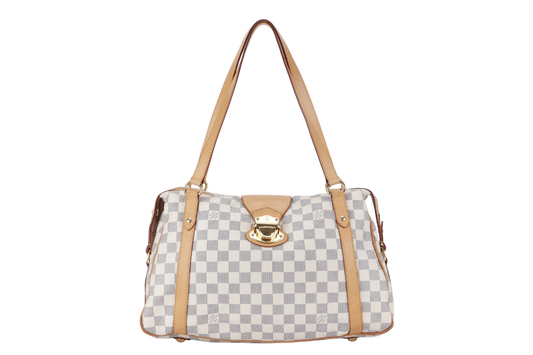 LOUIS VUITTON STRESA GM ( ) DAMIER AZUR GOLD HARDWARE NO DUST COVER Handbag
