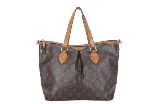LOUIS VUITTON PALERMO PM ( ) MONOGRAM COATED CANVAS WITH DUST COVER Handbag