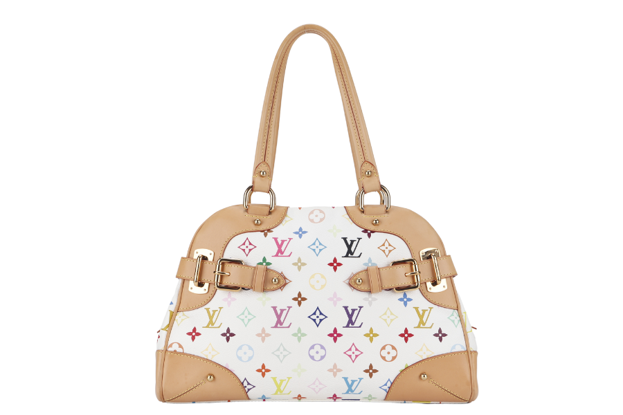 LOUIS VUITTON CLAUDIA ( ) MULTICOLOR MONOGRAM CANVAS GOLD HARDWARE NO DUST COVER Handbag