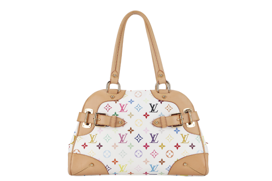 LOUIS VUITTON CLAUDIA ( ) MULTICOLOR MONOGRAM CANVAS GOLD HARDWARE NO DUST COVER Handbag