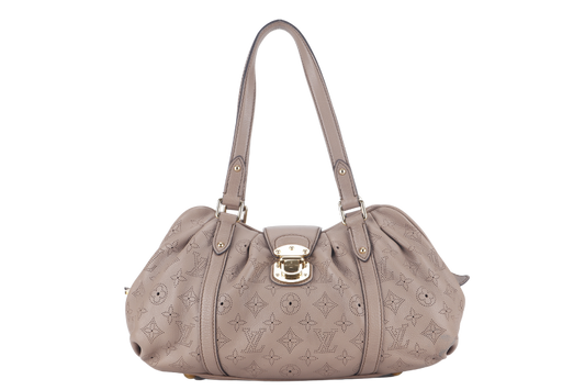 LOUIS VUITTON LUNAR PM BROWN MAHINA LEATHER GOLD HARDWARE NO DUST COVER Handbag