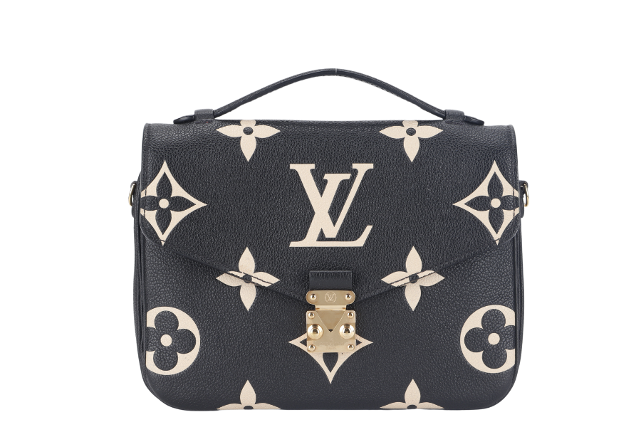 LOUIS VUITTON POCHETTE METIS ( ) BICOLOR MONOGRAM EMPREINTE LEATHER WITH DUST COVER Clutch