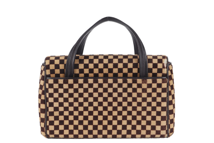 LOUIS VUITTON DAMIER SAUVAGE LIONNE SATCHEL ( ) NO DUST COVER Handbag