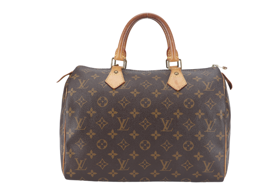 LOUIS VUITTON MONOGRAM CANVAS GOLD HARDWARE WITH PADLOCK & KEYS Handbag