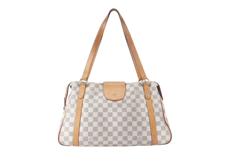 LOUIS VUITTON STRESA PM ( ) DAMIER AZUR GOLD HARDWARE NO DUST COVER Handbag