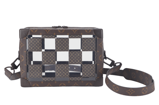 LOUIS VUITTON CHESS SOFT TRUNK ( ) MONOGRAM CANVAS PVC CROSSBODY