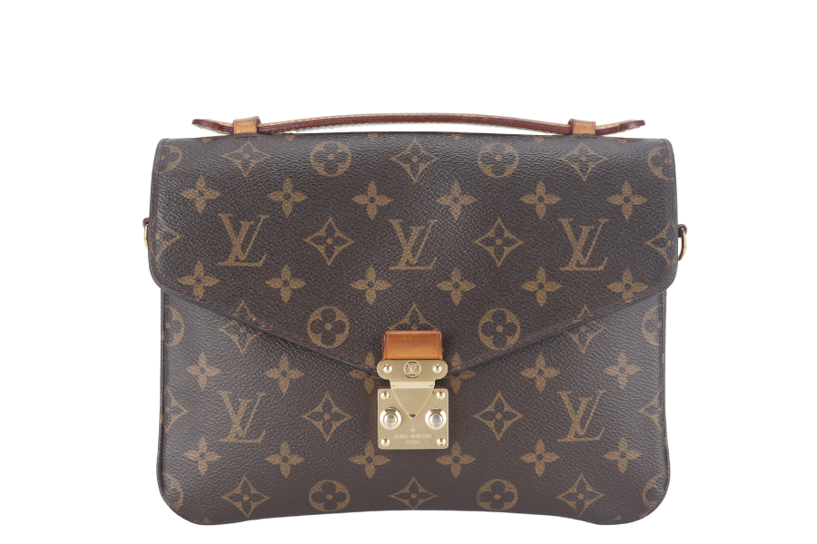 LOUIS VUITTON POCHETTE MÉTIS 24 ( ) BROWN MONOGRAM CANVAS GOLD HARDWARE NO DUST COVER Clutch