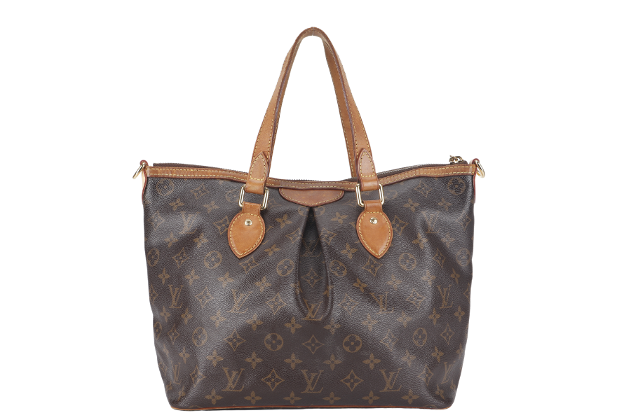 LOUIS VUITTON PALERMO PM ( ) MONOGRAM COATED CANVAS WITH DUST COVER Handbag