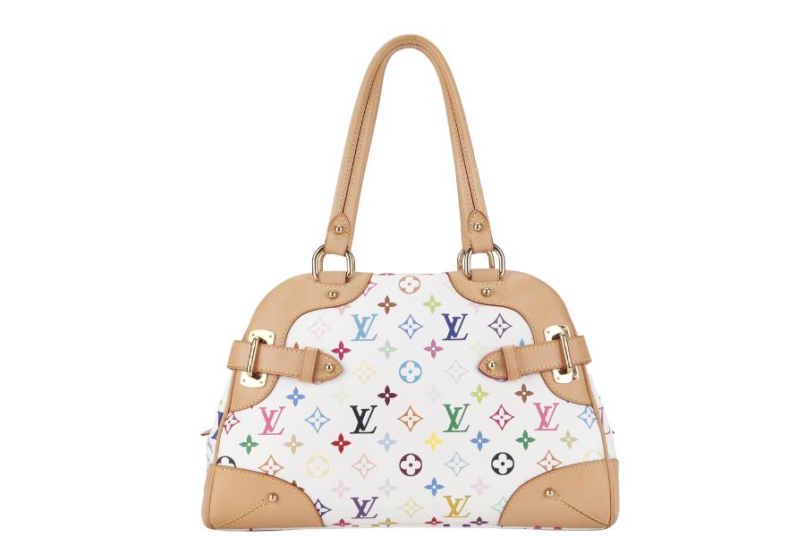 LOUIS VUITTON CLAUDIA ( ) MULTICOLOR MONOGRAM CANVAS GOLD HARDWARE NO DUST COVER Handbag