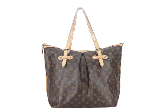 LOUIS VUITTON PALERMO GM MONOGRAM WITH STRAPS AND DUST COVER Handbag
