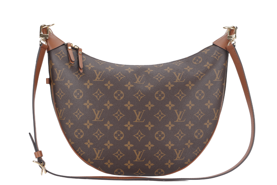 LOUIS VUITTON LOOP HOBO ( ) MONOGRAM CANVAS WITH DUST COVER AND BOX Shoulder Bag