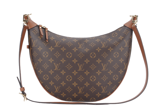 LOUIS VUITTON LOOP HOBO ( ) MONOGRAM CANVAS WITH DUST COVER AND BOX Shoulder Bag