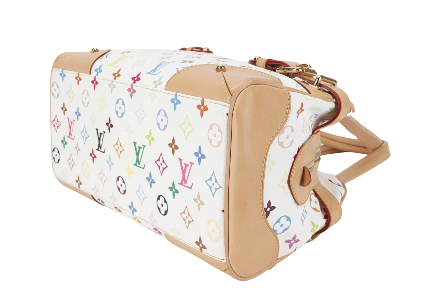 LOUIS VUITTON CLAUDIA ( ) MULTICOLOR MONOGRAM CANVAS GOLD HARDWARE NO DUST COVER Handbag