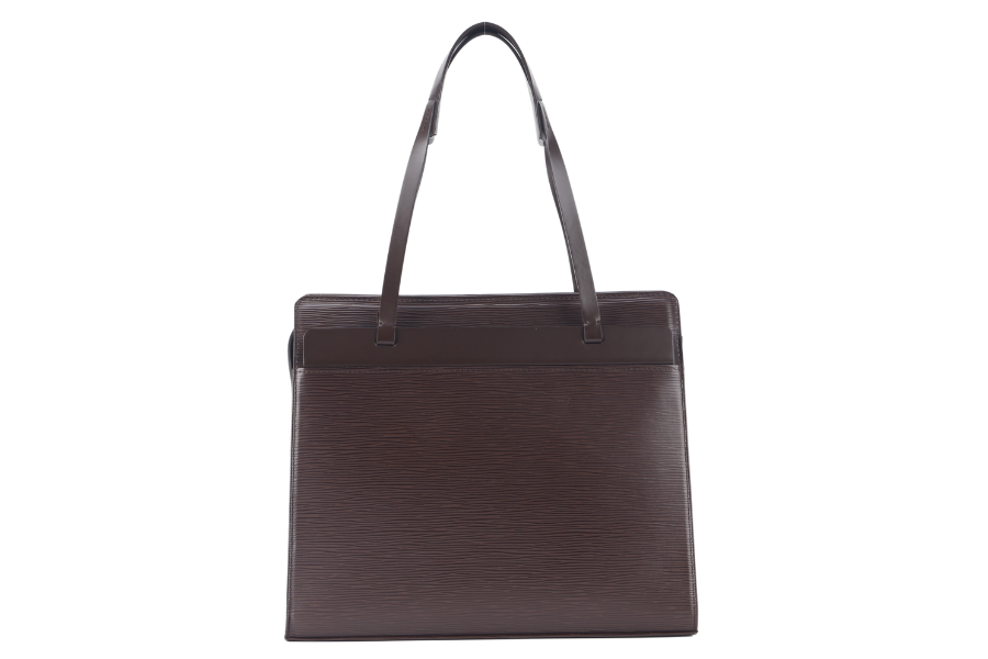 LOUIS VUITTON CROSISETTE PM (M5249B) BROWN EPI LEATHER SILVER HARDWARE WITH DUST COVER Handbag