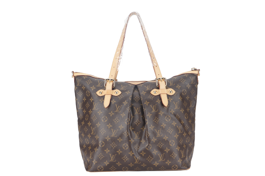 LOUIS VUITTON PALERMO GM MONOGRAM WITH STRAPS AND DUST COVER Handbag