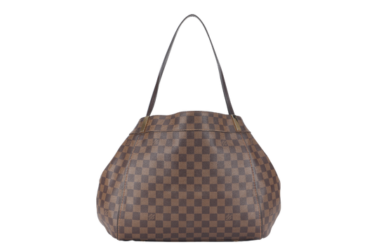 LOUIS VUITTON MARYLEBONE PM ( ) DAMIER EBENE GOLD HARDWARE WITH DUST COVER Handbag
