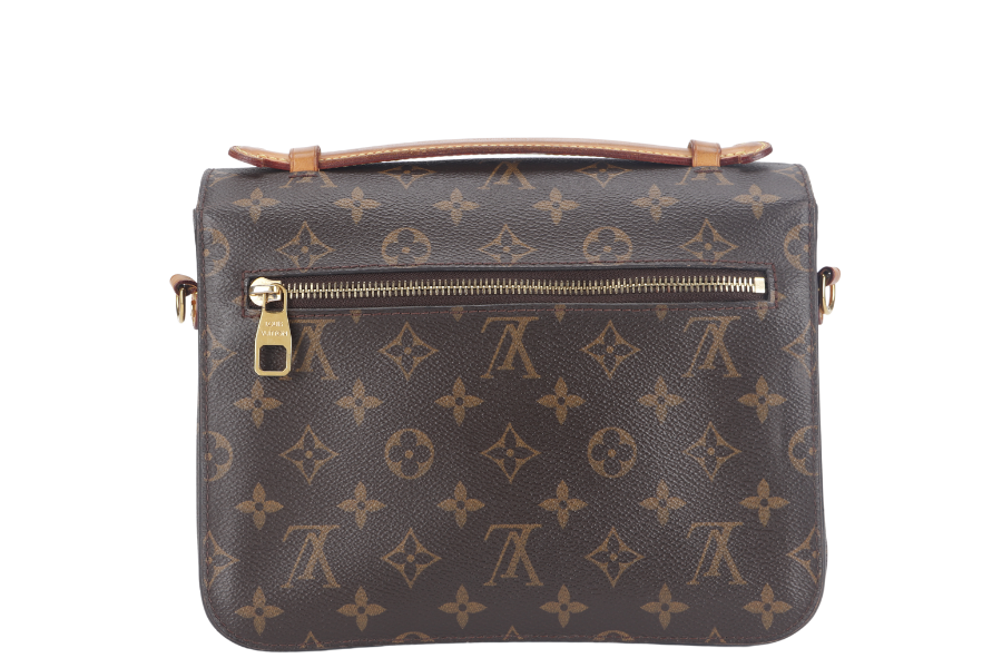 LOUIS VUITTON POCHETTE MÉTIS 24 ( ) BROWN MONOGRAM CANVAS GOLD HARDWARE NO DUST COVER Clutch