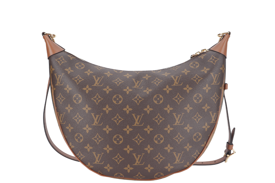 LOUIS VUITTON LOOP HOBO ( ) MONOGRAM CANVAS WITH DUST COVER AND BOX Shoulder Bag