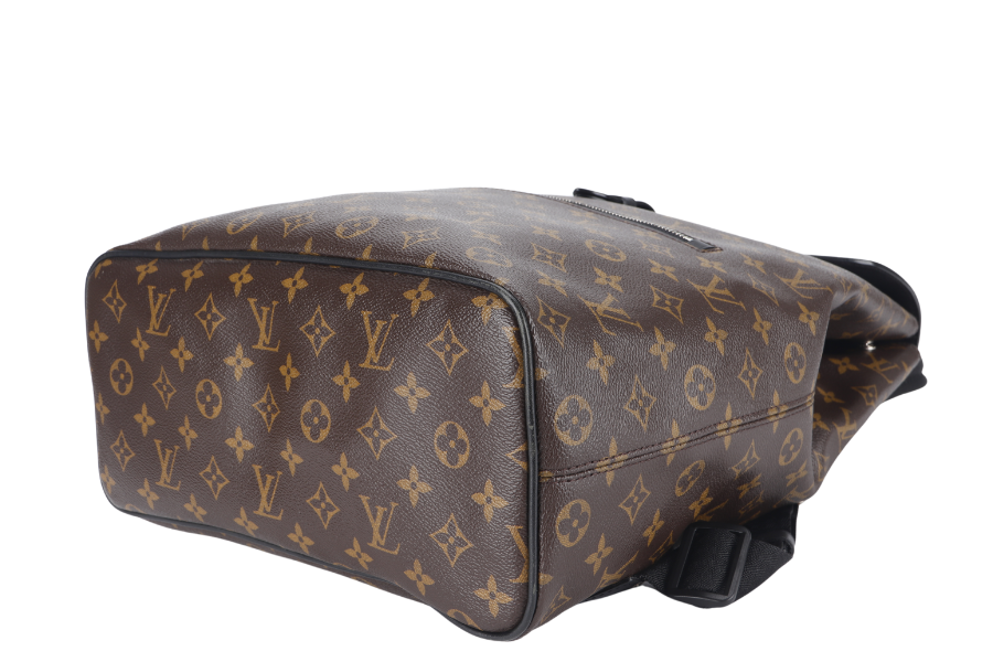 LOUIS VUITTON MACASSAR PARC ( ) MONOGRAM CANVAS BACKPACK SILVER HARDWARE WITH DUST COVER