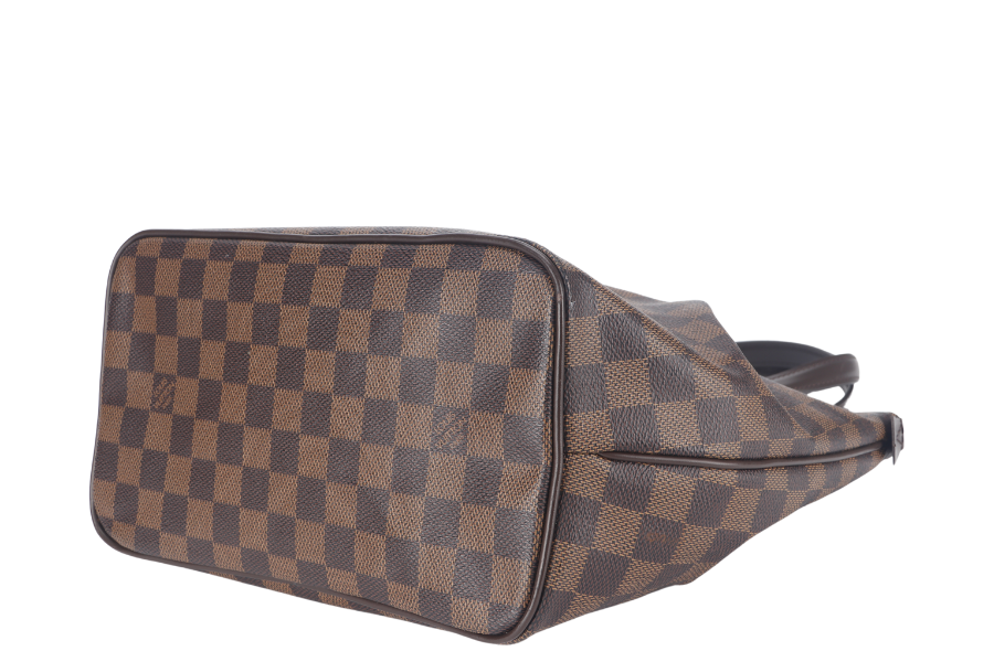 LOUIS VUITTON WESTMINSTER PM ( ) DAMIER EBENE GOLD HARDWARE NO DUST COVER Handbag