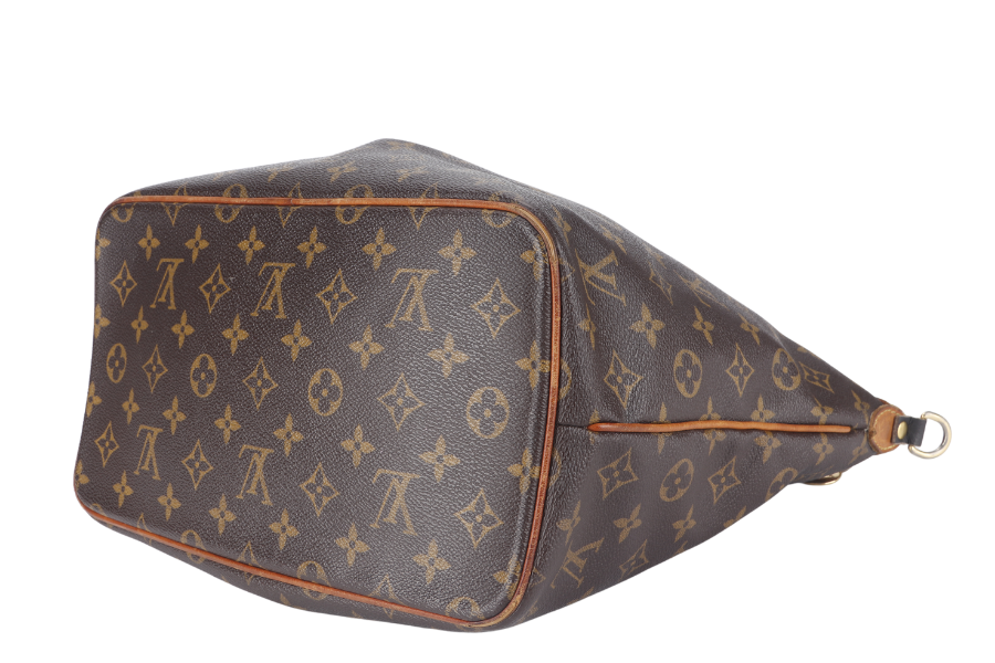 LOUIS VUITTON PALERMO PM ( ) MONOGRAM CANVAS GOLD HARDWARE WITH STRAP AND DUST COVER Handbag