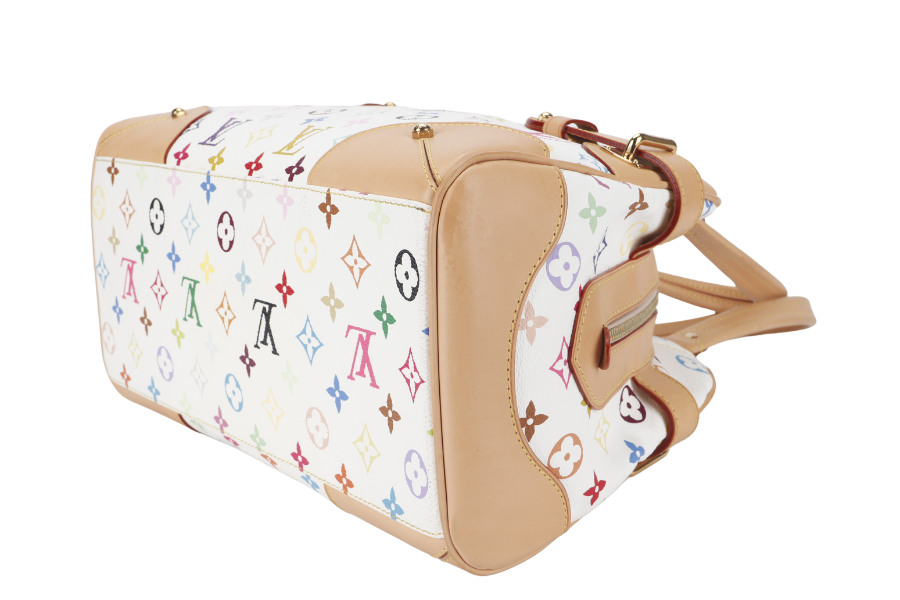 LOUIS VUITTON CLAUDIA ( ) MULTICOLOR MONOGRAM CANVAS GOLD HARDWARE NO DUST COVER Handbag