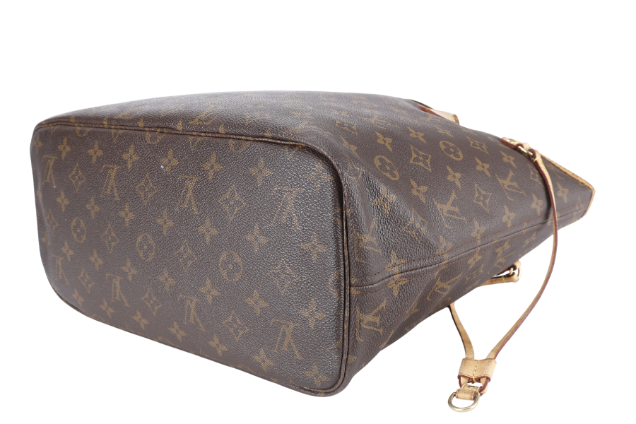 LOUIS VUITTON NEVERFULL MONOGRAM CANVAS GOLD HARDWARE NO DUST COVER Tote