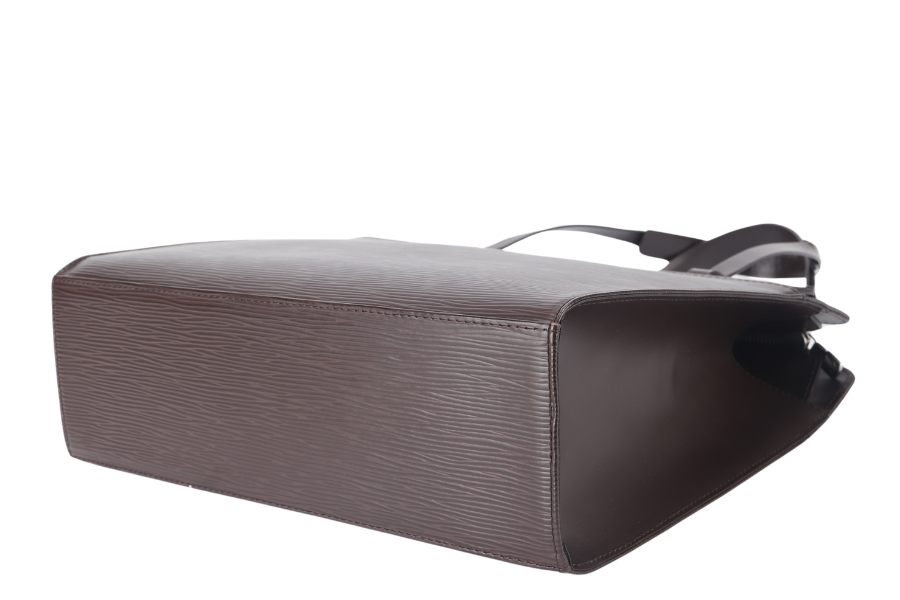 LOUIS VUITTON CROSISETTE PM (M5249B) BROWN EPI LEATHER SILVER HARDWARE WITH DUST COVER Handbag