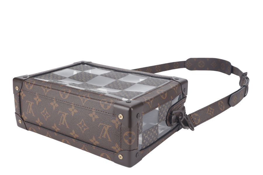 LOUIS VUITTON CHESS SOFT TRUNK ( ) MONOGRAM CANVAS PVC CROSSBODY