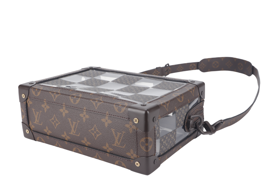 LOUIS VUITTON CHESS SOFT TRUNK ( ) MONOGRAM CANVAS PVC CROSSBODY